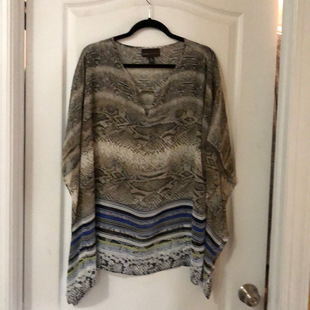 Dana Buchman sheer tunic